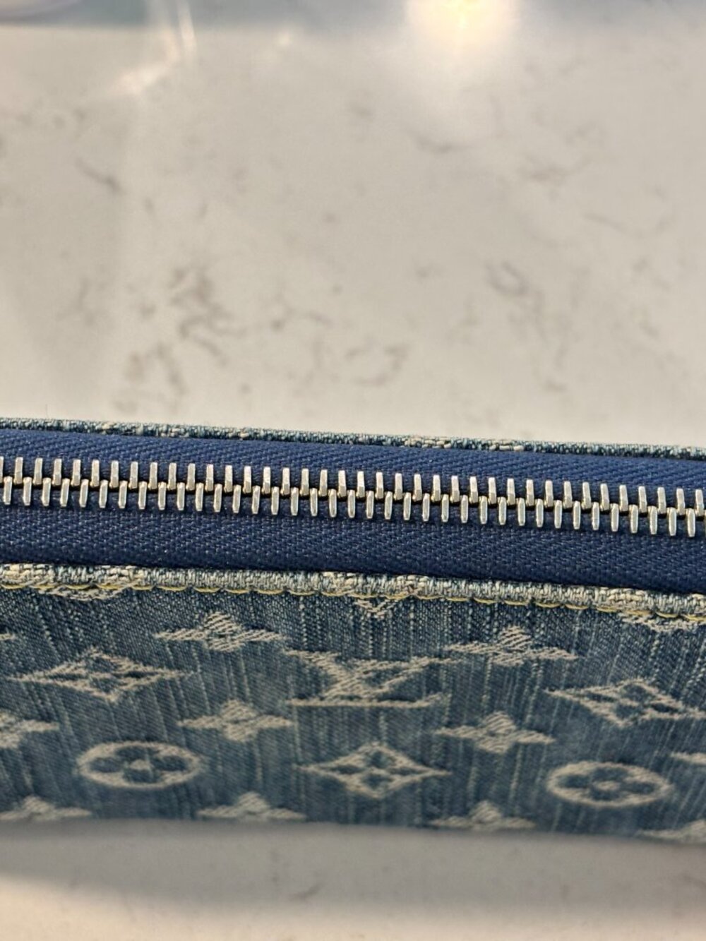 Louis Vuitton Denim Wallet - Picture 7 of 8